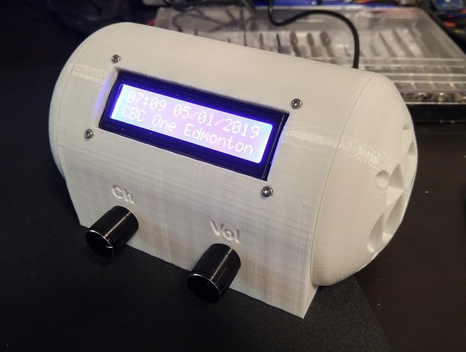 Picture of finished internet radio